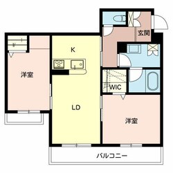 シャーメゾン田寺東の物件間取画像